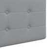 vidaXL Cabecera Colgante Montaje en la pared tela