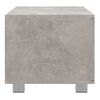 vidaXL Mueble para TV madera contrachapada gris hormigón 140x40,5x35cm