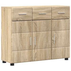 vidaXL Aparador FLORIN 88,5 x 30,5 x 73 cm Roble Sonoma