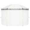 vidaXL Cenador blanco crema 530x350x265 cm