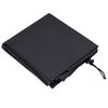 vidaXL Cubierta para sombrilla de jard&iacute;n Oxford 420D negro 240x57/57cm