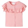 Camiseta infantil rosa 128