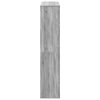 vidaXL Estanter&iacute;a de madera de ingenier&iacute;a gris Sonoma 100x33x156,5 cm