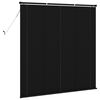 vidaXL Persiana Veneciana Manual Ajustable Negro 150 x 150 cm PVC