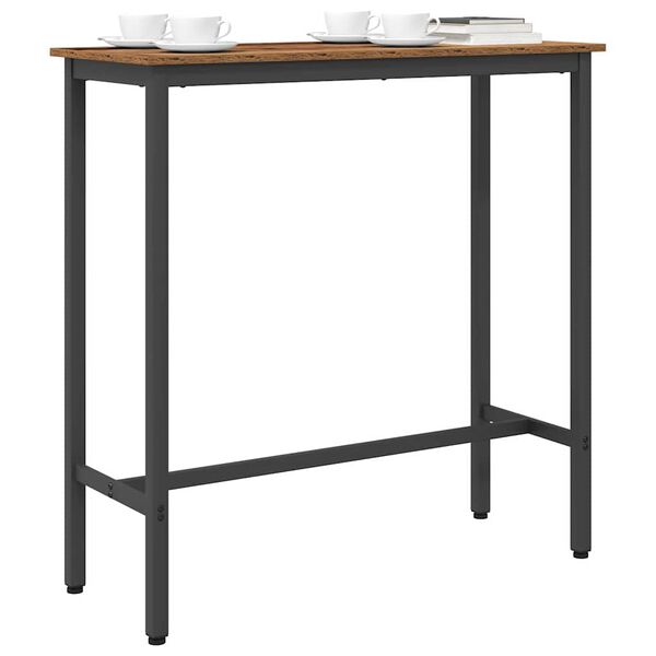 vidaXL Mesa Madera vieja 100 x 40 x 100,5 cm