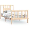 vidaXL Estructura de cama sin colch&oacute;n madera maciza de pino 90x200 cm