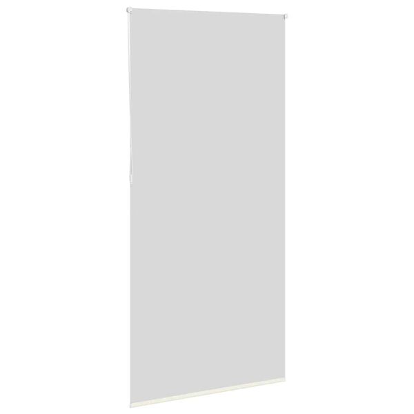 vidaXL Estor Enrollable Opaco Blanco Roto 110x230cm Tela Ancho 105,7cm