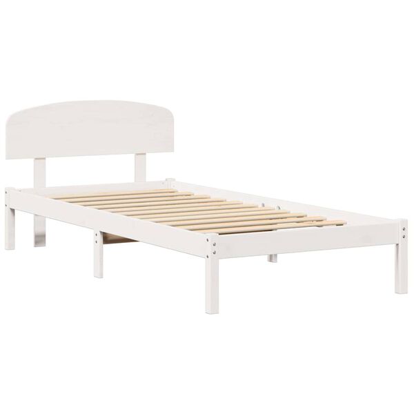 vidaXL Estructura de cama 80 x 200 cm Madera de pino macizo