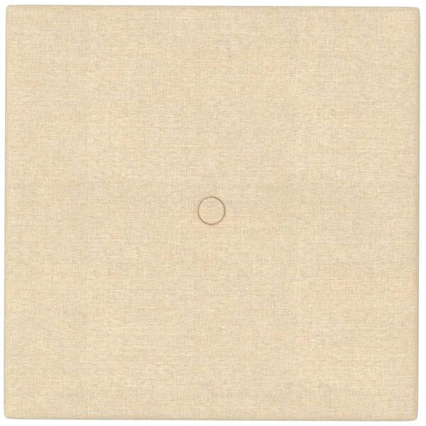 vidaXL Paneles de pared 12 uds tela color crema 30x30 cm 1,08 m&sup2;