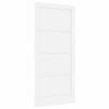 vidaXL Puerta Interior 93 x 202 cm Madera contrachapada Blanco