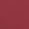 vidaXL Coj&iacute;n para tumbona de sol Rojo vino tinto 178 x 60 x 4 cm