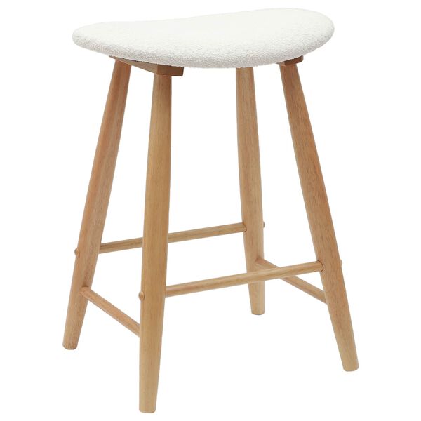 vidaXL Sillas de comedor 2 pcs Natural 46 x 37 x 63 cm