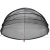 vidaXL C&uacute;pula para piscina Manual Negro 592 x 590 x 275 cm