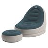 Easy Camp Set de tumbona hinchable Comfy color gris acero y azul