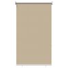 vidaXL Persiana enrollable exterior con protecci&oacute;n UV Beige Poli&eacute;ster
