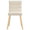 vidaXL Sillas de comedor 4 unidades lino