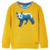 Sudadera infantil color ocre 128