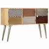 vidaXL Aparador de madera de mango maciza 120x30x75 cm