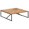 vidaXL Mesa de centro madera maciza de acacia 110x110x36 cm