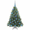 vidaXL &Aacute;rbol de Navidad artificial con 150 LED Verde 120 cm PE y PVC