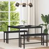 vidaXL Mesas de comedor METAL
