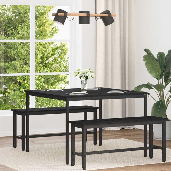 vidaXL Mesas de comedor METAL