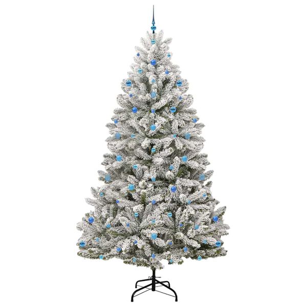 vidaXL &Aacute;rbol de Navidad artificial Verde y 270 cm PVC y Metal