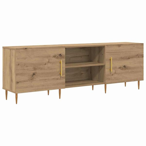 vidaXL Gabinete de TV Roble artisan 150 x 30 x 50 cm