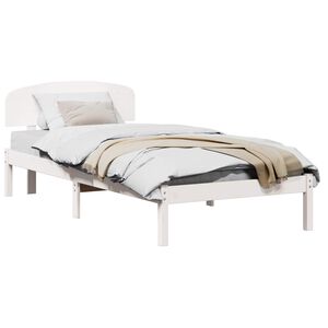 vidaXL Estructura de cama 75 x 190 cm Madera de pino macizo