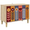 vidaXL Mueble de TV ESSEN 69 x 33 x 50 cm Sonoma Madera de ingenier&iacute;a