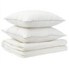 vidaXL Juego de edred&oacute;n y almohada 3 uds. 140x220 cm Verano 140 GSM