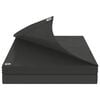 vidaXL Lona con ojales Gris antracita 4 x 5 m 90 gsm PE