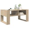 vidaXL Mesa de Caf&eacute; Roble Sonoma 92 x 53 x 45 cm Madera de ingenier&iacute;a