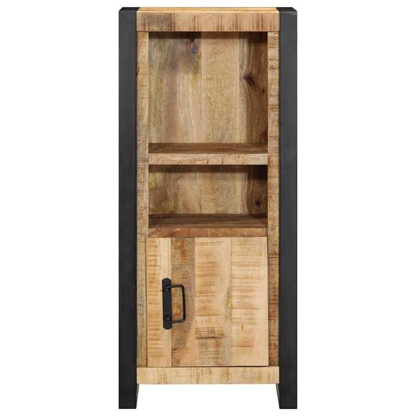 vidaXL Armario de ba&ntilde;o madera maciza de mango 40x30x90 cm