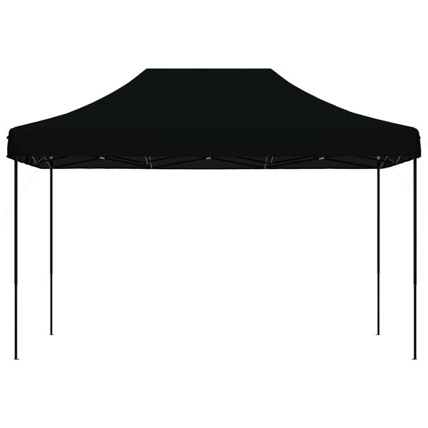 vidaXL Carpa de Fiesta Negro 279 x 410 x 315 cm Tela Oxford