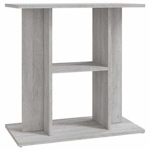 vidaXL Soporte para acuario Sonoma gris 60x30x60 cm Madera sint&eacute;tica