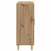 vidaXL Vitrina Roble artesanal 69,5 x 34 x 90 cm Madera contrachapada