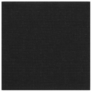 vidaXL Cabecero de Pared 12 pcs Negro 30 x 30 cm tela