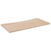 vidaXL Tablero de escritorio madera maciza de pino 110x60x2,5 cm