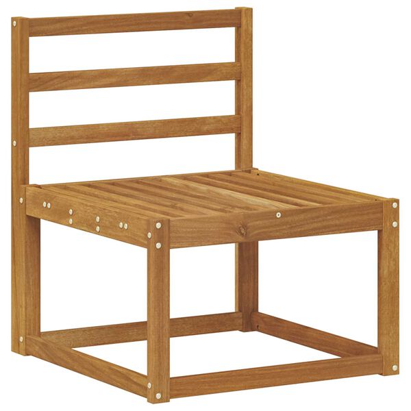 vidaXL Conjunto de sof&aacute;s de exterior 8 pcs Natural y Antracita