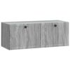 vidaXL Mueble para TV de pared Gris Sonoma 78,5 x 31 x 30 cm