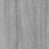 vidaXL Set de muebles de ba&ntilde;o 2 pzas madera contrachapada gris sonoma
