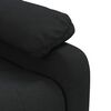 vidaXL Sill&oacute;n elevable tela negro