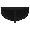 vidaXL Estante de pared Negro 38 x 19 x 19 cm Madera de ingenier&iacute;a