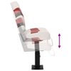 vidaXL Asientos de barco con pedestal 2 uds altura ajustable 360&deg;