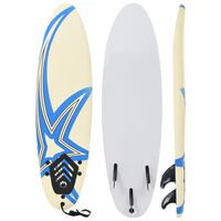 vidaXL Tabla de surf diseño de estrella 170 cm