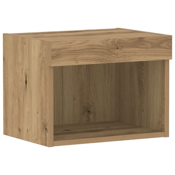 vidaXL Conjunto de mueble de TV Roble artesanal 40 x 30 x 30 cm