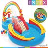 Intex Piscina inflable Rainbow Ring Play Center 297x193x135 cm