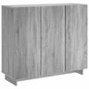 vidaXL Aparador Sonoma gris 85,5 x 31 x 75 cm Madera de ingenier&iacute;a