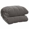 vidaXL Manta con peso tela gris 220x235 cm 11 kg